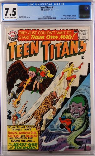 DC Comics Teen Titans #1 CGC 7.5