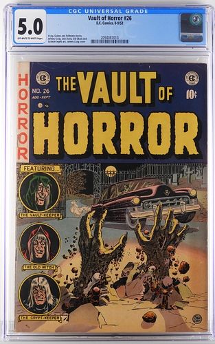 E.C. Comics Vault of Horror #26 CGC 5.0