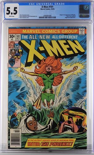 Marvel Comics X-Men #101 CGC 5.5