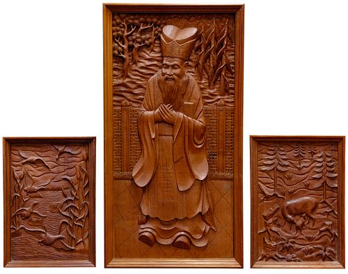 Carved Wood Panels
