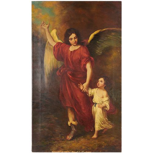Sister Agnes Berchmans, Guardian Angel painting
