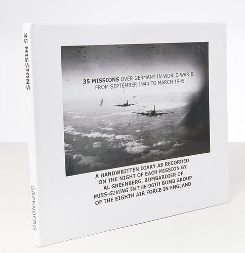 BOOKS: 35 Missions Over Germany, WWII bomber diary