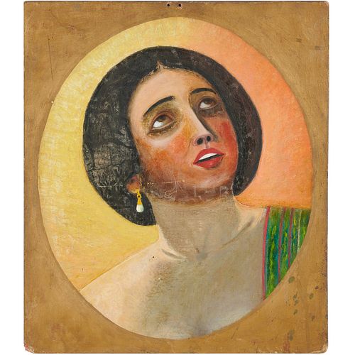 Italian Art Deco School, Cleopatra painting