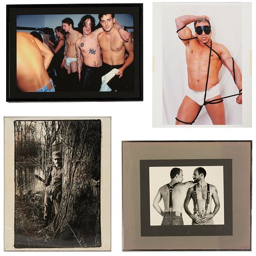 (4) Homoerotic photos, incl. Jim Wigler