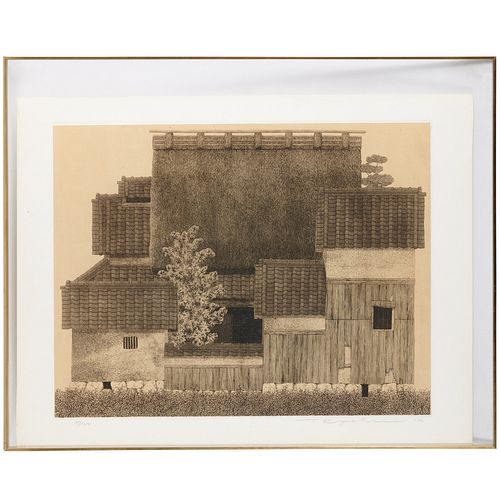 Tanaka Ryohei, etching