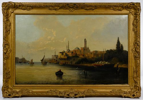 R. Domba (Italian, 19th Century) Oil on Canvas
