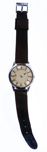 Le Coultre 'Mystery Dial' Automatic Wrist Watch
