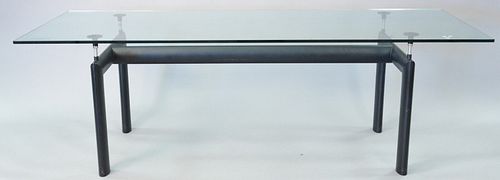 Cassina conference table, 28" h., top 88 1/2" x 33".