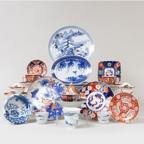 Group of Japanese Porcelain Table Wares