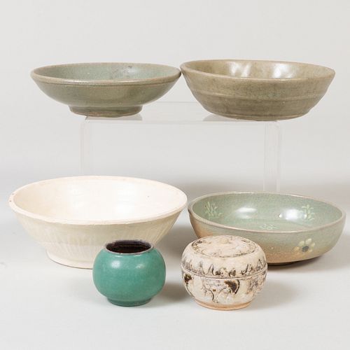 Group of Asian Porcelain Vessels