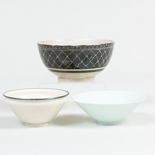 Three Chinese Porcelain Bowls
