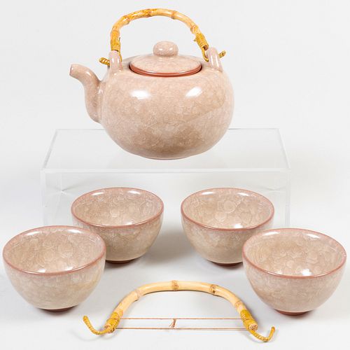 L' Artisan du Fujlan Crystaline Glazed Porcelain Teaset