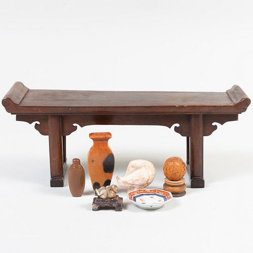 Group of Chinese Scholar's Objects
