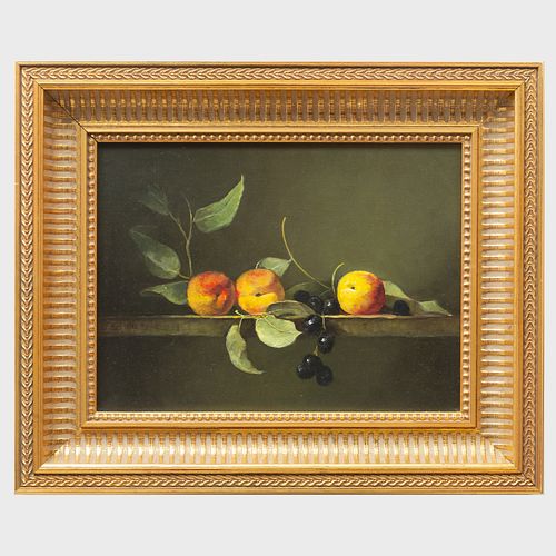 Eleanor Moore (1885-1955): Still Life with Peaches