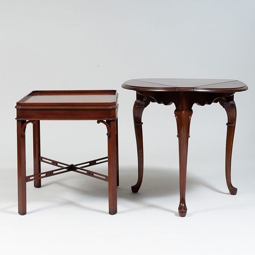 Two Mahogany Side Tables, of Recent Manufacturer