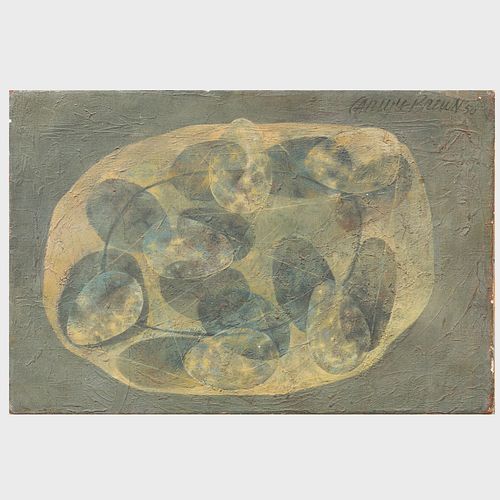 Carlyle Brown (1919-1964): Composition with Eggs