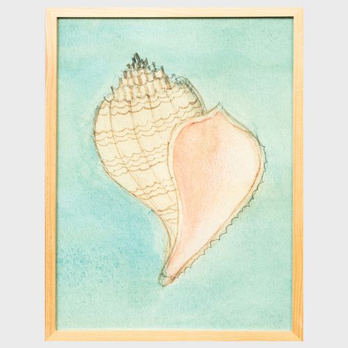 After Mary Maguire: Conch Shell; and Leopards: A Pair