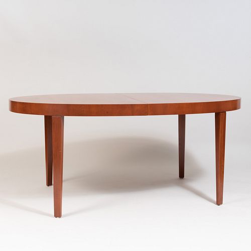 Modern Cherry Extension Dining Table