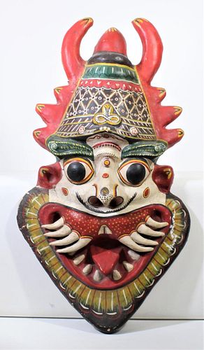 The Narasimha (Lion-man) Mask, India 20th C.