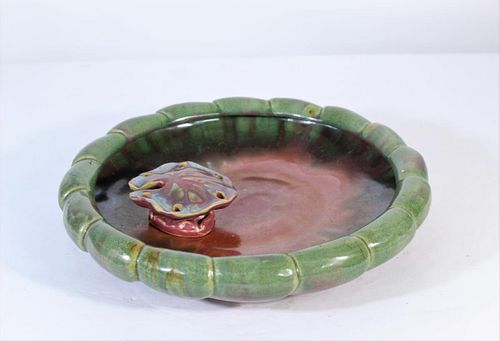 Fulper Pottery "Lillypad" Bowl
