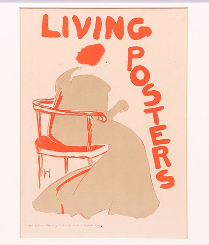Maitre de L'Affiche Frank Hazenplug "Living Posters"