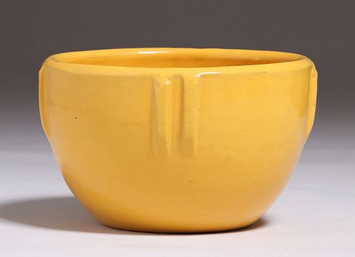 Bauer Yellow Indian Bowl c1920s - Medium Size