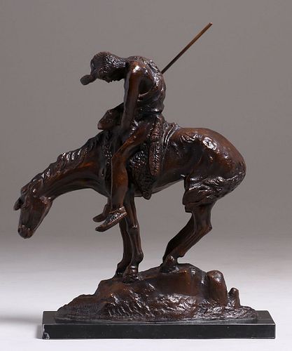 James Earl Fraser Reproduction Bronze End of the Trail