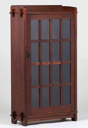 L&JG Stickley One-Door Bookcase c1905-1907