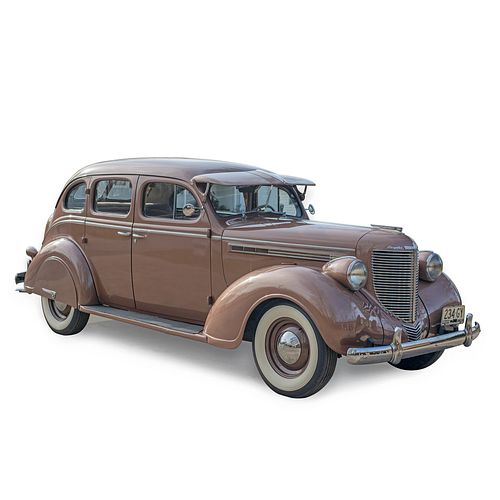 A 1938 Chrysler Royal Sedan
