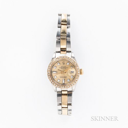 Rolex Reference 6917 Two-tone Diamond Datejust