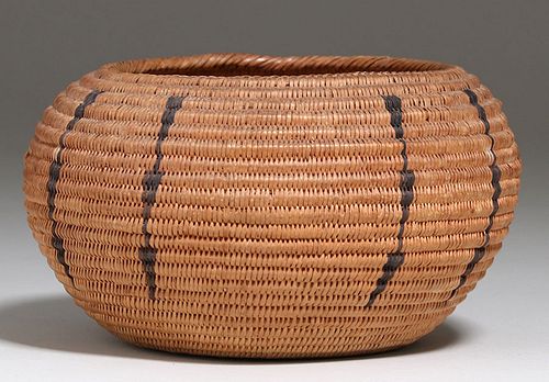 Native American - Washoe Tribe Basket c1910s