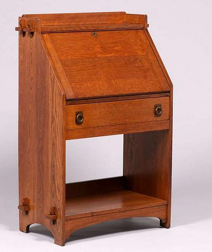 Lifetime Furniture Co Dropfront Desk c1910