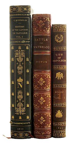 Napoleonic Library: 42 Leather-Bound