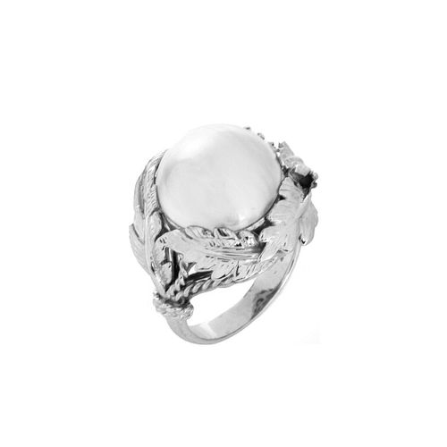 Mabe Pearl and 14K Ring