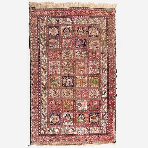 Persian Silk Soumac Carpet