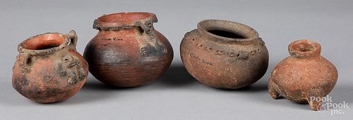 Costa Rican pre-Columbian pottery vessels