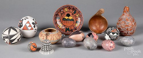 Native American Indian pottery and crafts