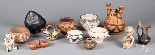 Native American Indian and tribal pottery