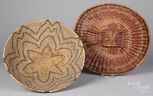 Two southwestern Indian baskets