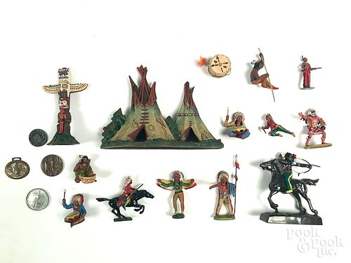 Large group of Native American decorative arts