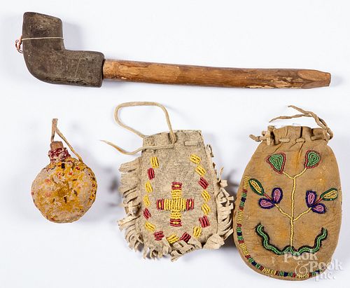 Four Native American Indian items