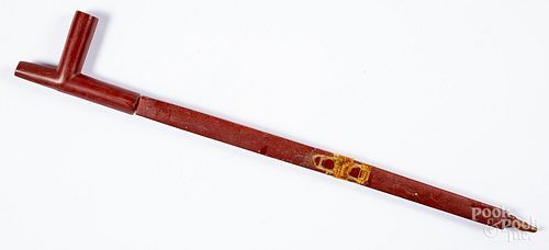 Plains Indian smoking pipe