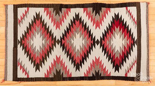 Navajo Indian rug, 55" x 31 1/2".