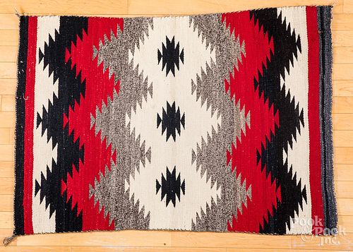 Navajo Indian rug, 48 1/2" x 34".