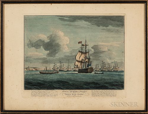 Maritime Engraving "Sweet William's Farewel to Black Eyed Susan,"