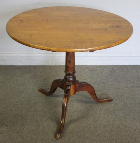 Late 18th or Early 19th C. Tilt Top Table.