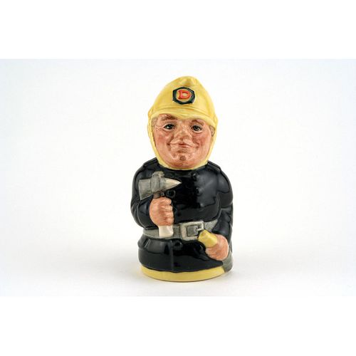 FRED FEARLESS THE FIREMAN D6809 - ROYAL DOULTON TOBY JUG