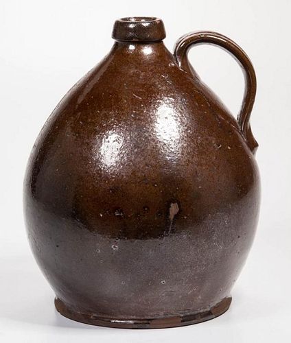 HAGERSTOWN, MARYLAND ATTRIBUTED EARTHENWARE / REDWARE JUG