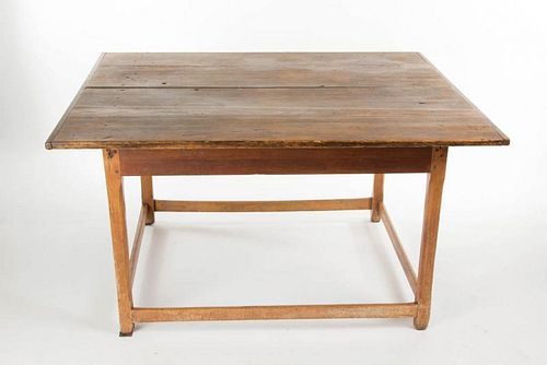 SOUTHERN, POSSIBLY VIRGINIA, MIXED-WOOD TAVERN / WORK TABLE