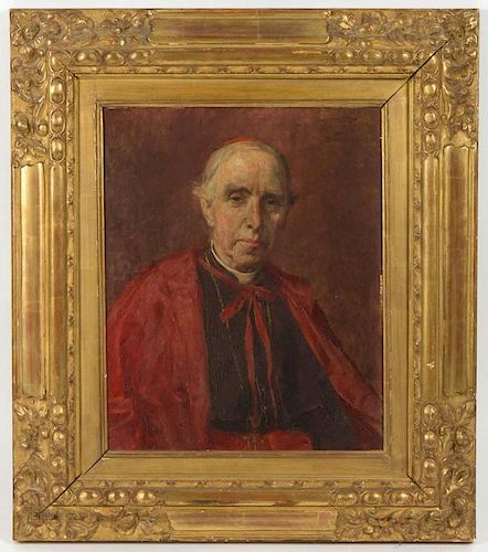 HERMAN JEAN JOSEPH RICHIR (BELGIAN, 1866-1942) PORTRAIT OF CARDINAL DESIRE-JOSEPH MERCIER (BELGIAN, 1851-1926)